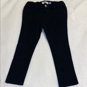 Black stretch skinny pants